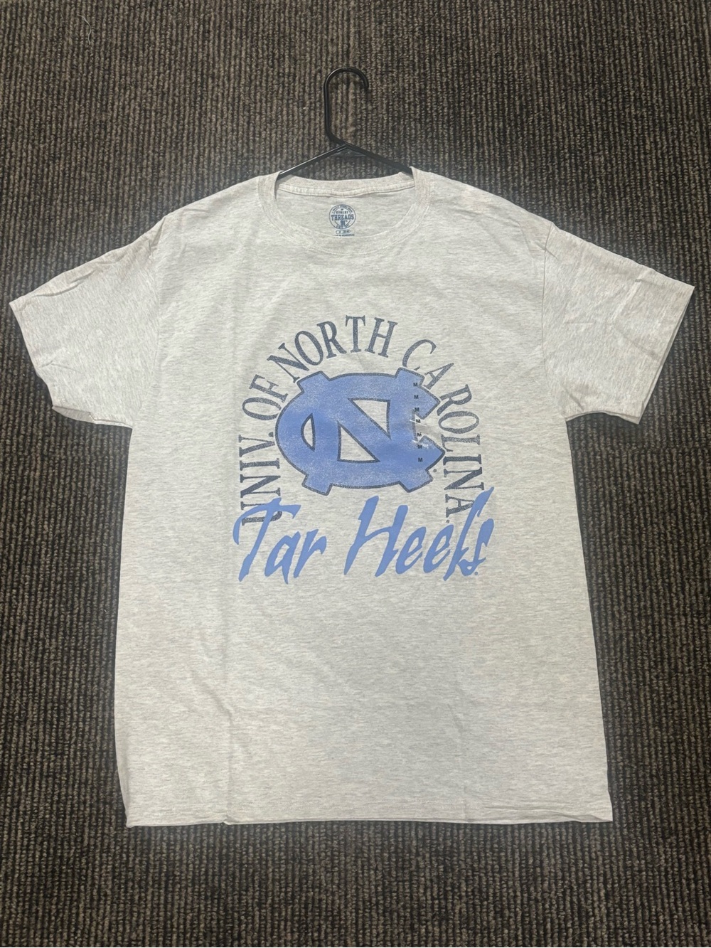 University of North Carolina Tar Heels Gray Graphic Tee